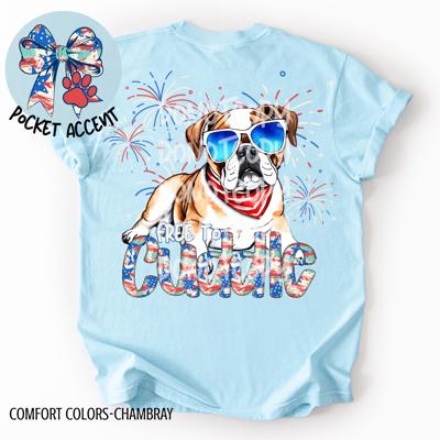 English Bull Dog Free to Cuddle T-Shirt