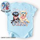 XXXL Lab Americana Free to Cuddle Graphic Tee
