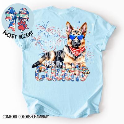 German Shephard Free to Cuddle T-Shirt