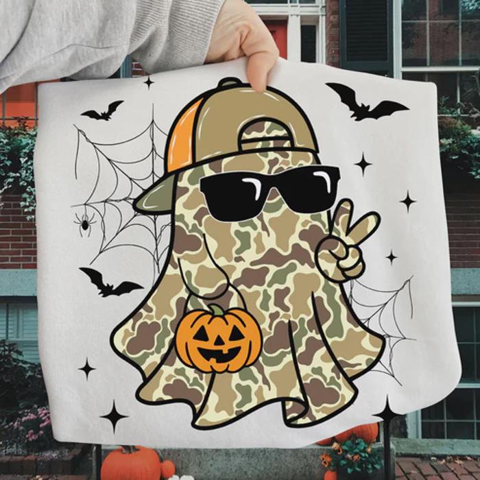 Spooky Dude Ghost Tshirt