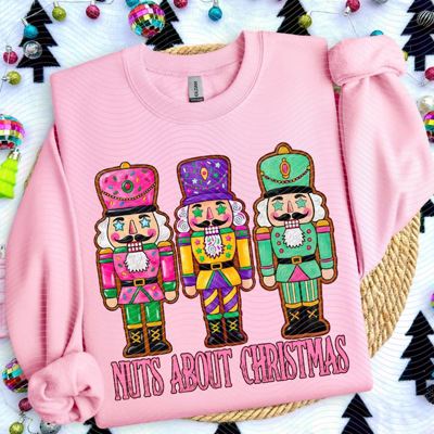 Nuts abour Christmas Sweatshirt