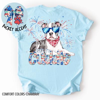 Pitbull Free to Cuddle T-Shirt