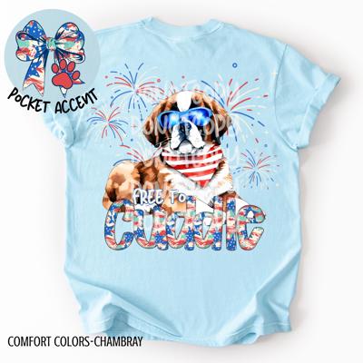 St. Bernard Free to Cuddle T-Shirt