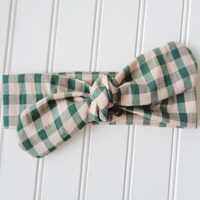 Plaid Knotted Headbands