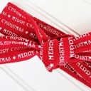  Donna Knotted Headband - Merry Christmas