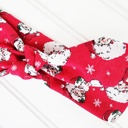  Donna Knotted Headband - Vintage Santa