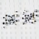  Alice Bow - Black Gingham