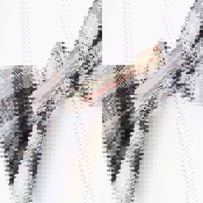 Alice Bow - Black and Gray Plaid