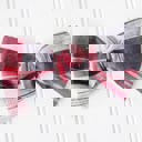  Alice Bow - Black and Red Vintage Plaid