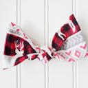  Alice Bow - Black and Red Winter