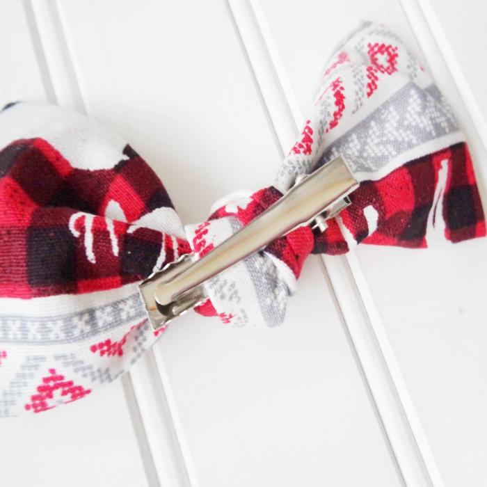 Alice Bow - Black and Red Winter