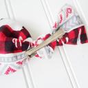  Alice Bow - Black and Red Winter