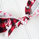  Alice Bow - Black and Red Winter