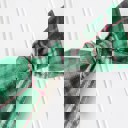  Alice Bow - Green and Berry Plaid