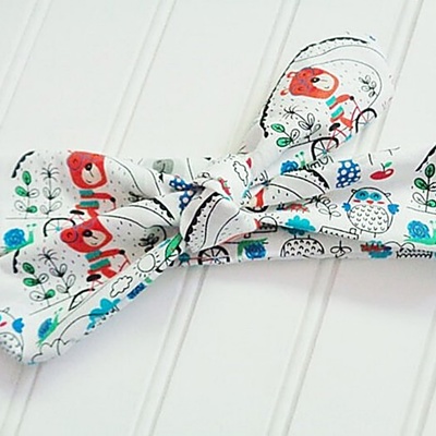 Donna Knotted Headband - Animals at Play
