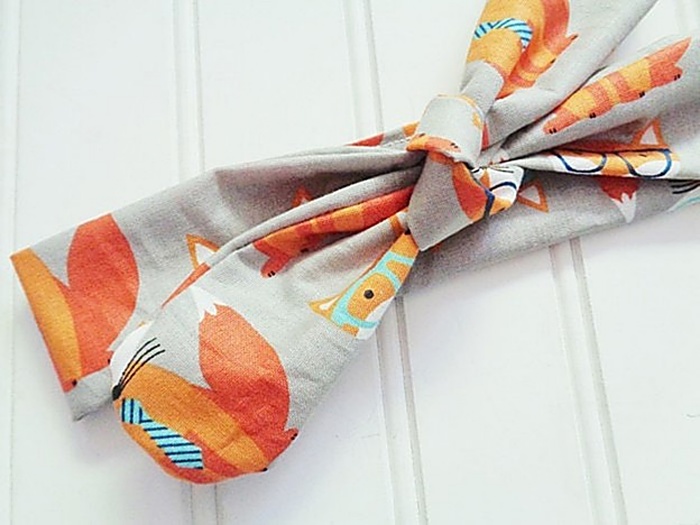 Knotted Headband - Fox