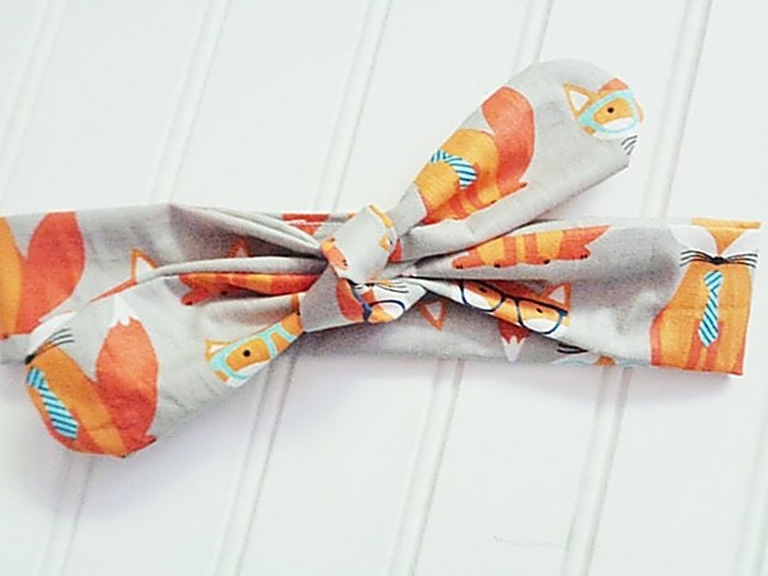 Knotted Headband - Fox