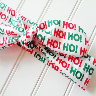 Knotted Headband - Ho Ho Ho