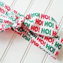  Knotted Headband - Ho Ho Ho