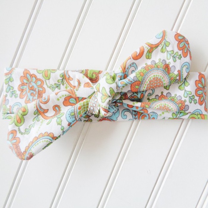 Donna Knotted Headband - Paisley