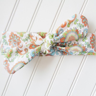 Donna Knotted Headband - Paisley