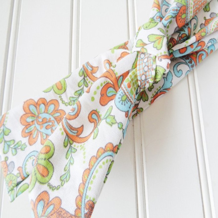 Donna Knotted Headband - Paisley