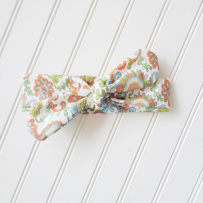 Donna Knotted Headband - Paisley