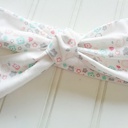  Donna Knotted Headband - Pastel Floral