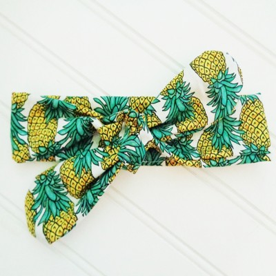 Donna Knotted Headband - Pineapple