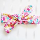  Donna Knotted Headband - Splotches