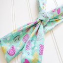  Donna Knotted Headband - Tulips