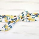  Emma Knotted Headband - Lemons