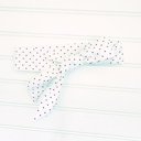  Emma Knotted Headband - Red Dots
