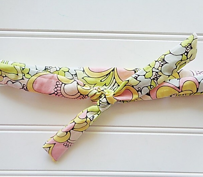 Lois Skinny Headband - Bright Floral
