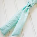  Lois Skinny Headband - Dots on Light Blue