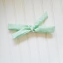  Lois Skinny Headband - Triangles on Mint