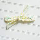  Lois Skinny Headband - Yellow Floral