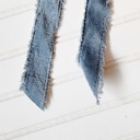  Hair Bows - Blue Velvet