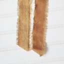  Hair Bows - Brown Velvet