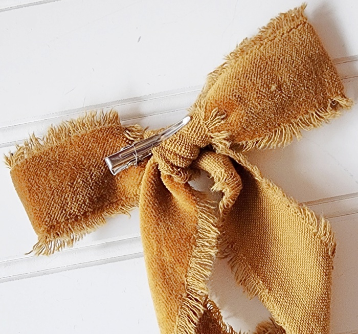 Hair Bows - Brown Velvet