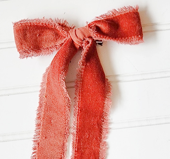 Hair Bows - Clay Velvet