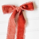  Hair Bows - Clay Velvet