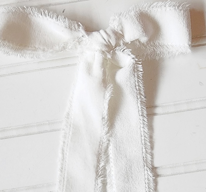 Hair Bows - White Velvet