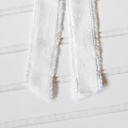  Hair Bows - White Velvet