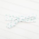  Donna Knotted Headband - Teal Flowers