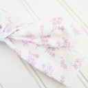  Donna Knotted Headband - Lilac Flowers