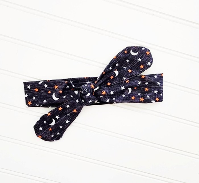 Donna Knotted Headband - Moons and Stars