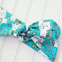  Donna Knotted Headband - Rainbow Uni-Kitty