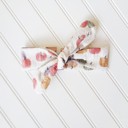  Donna Knotted Headband - Autumn Gold Pumpkins