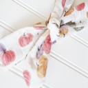  Donna Knotted Headband - Autumn Gold Pumpkins
